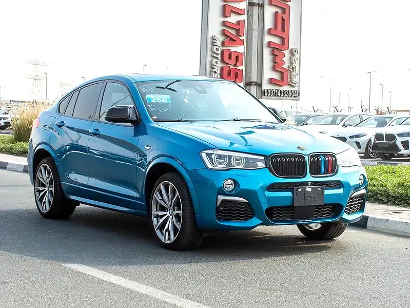 2017 BMW X4 M40i 6 Cylinders Engine Petrol Blue Black SUV 4WD