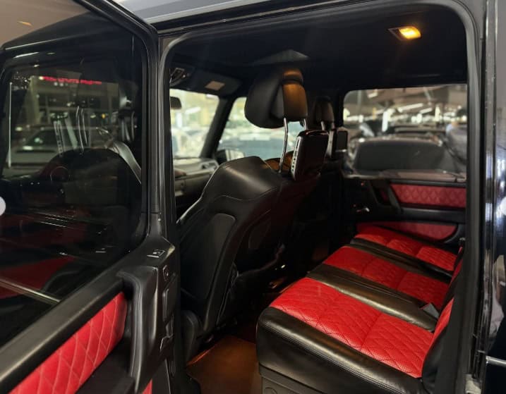 2013 Mercedes-Benz G63 AMG 5.5L V8 AMG Full Carbon Fiber Black Red