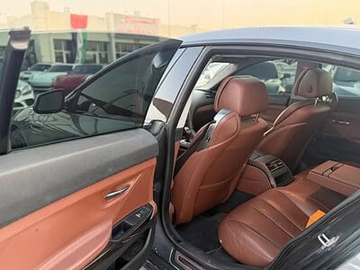 2013 BMW 650i Gran Coupe 4.4L V8 Engine Gulf Spec Full Option Grey Tan