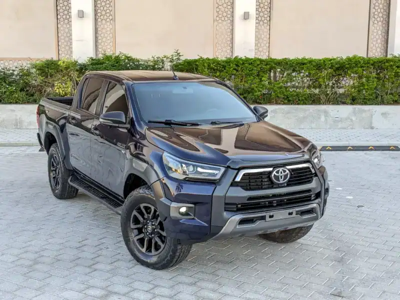 2022 Toyota Hilux Adventure 4.0L 6 Cylinders Engine Petrol Blue Black