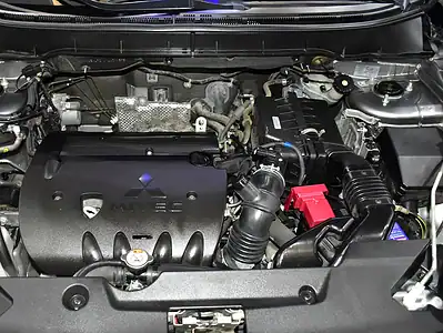 2020 Mitsubishi ASX Standard 4 Cylinders Engine Grey Black Crossover