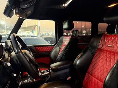 2013 Mercedes-Benz G63 AMG 5.5L V8 AMG Full Carbon Fiber Black Red
