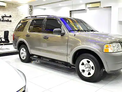 2002 Ford Explorer XLS 6 Cylinders Engine Petrol Brown Beige SUV