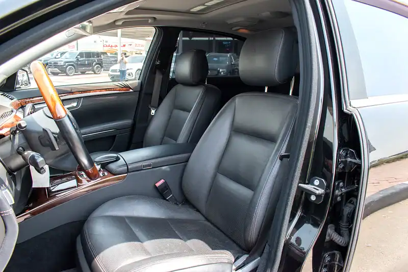 2012 Mercedes-Benz S-Class S 550 6 Cylinders Engine Petrol Black Sedan