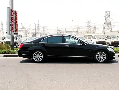 2012 Mercedes-Benz S-Class S 550 6 Cylinders Engine Petrol Black Sedan
