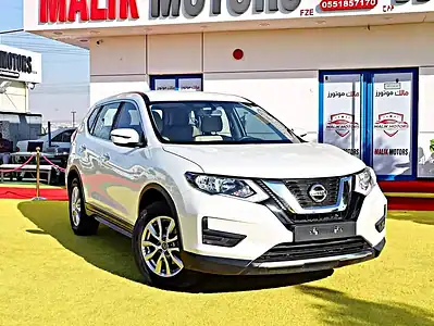 2021 Nissan X-Trail SE 4 Cylinders Engine Petrol White Black SUV GCC