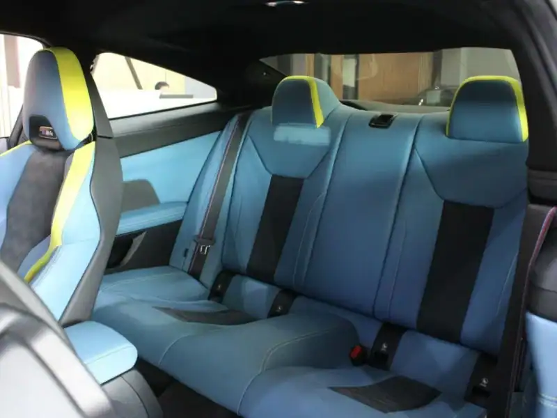 2022 BMW M4 Competition 3.0-liter twin-turbocharged V6 Competition Blue