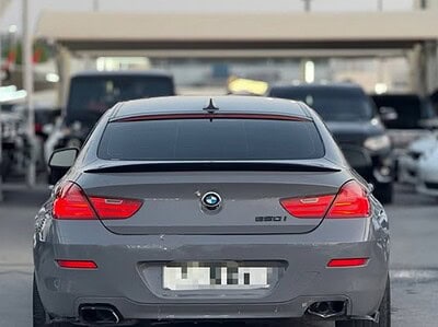 2013 BMW 650i Gran Coupe 4.4L V8 Engine Gulf Spec Full Option Grey Tan