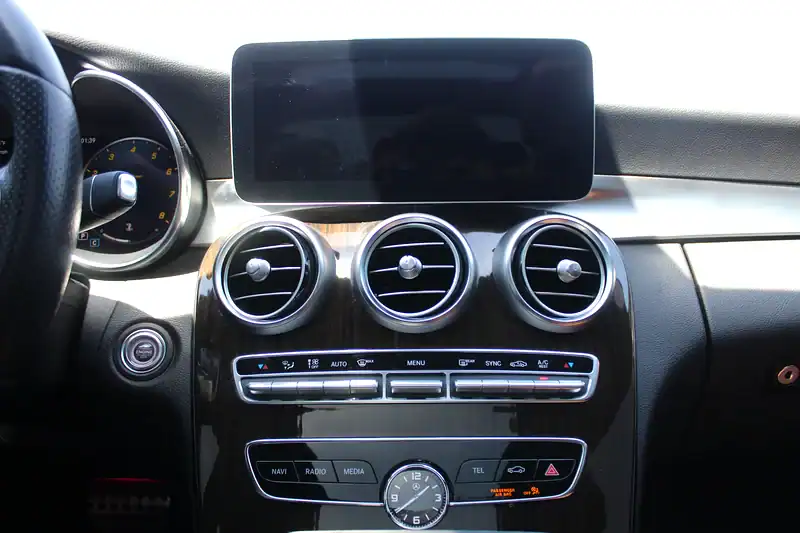 2019 Mercedes-Benz C-Class C300 Luxury 4 Cylinders Engine Blue Tan Sedan