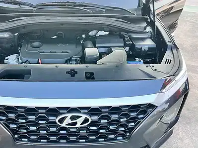 2020 Hyundai Santa Fe SE 4 Cylinders Engine Petrol Black Brown SUV