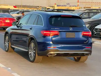 2017 Mercedes-Benz GLC GLC 350 4 Cylinders Engine Petrol Blue Black SUV