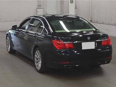 2010 BMW ActiveHybrid 7 twin-turbo V8 Engine Petrol Black Beige Sedan