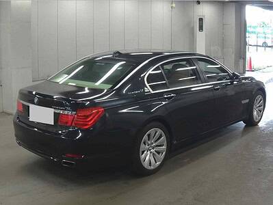 2010 BMW ActiveHybrid 7 twin-turbo V8 Engine Petrol Black Beige Sedan