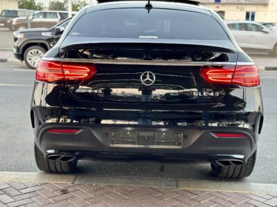 2017 Mercedes-Benz GLE 43 AMG 3.0L V6 DOHC 24V Biturbo Black White SUV