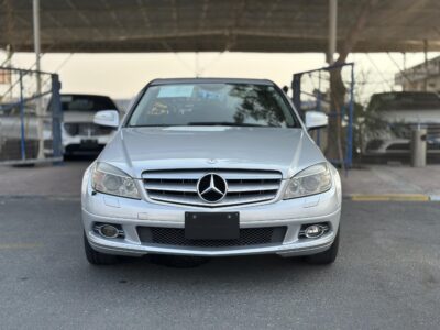 2008 Mercedes-Benz C250 6 Cylinders Engine Petrol Silver Black Sedan
