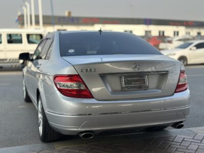 2008 Mercedes-Benz C250 6 Cylinders Engine Petrol Silver Black Sedan