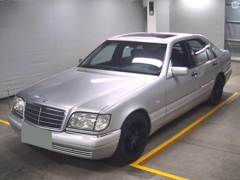 1998 Mercedes-Benz S 320 Inline 6-cylinder Engine Silver Black Sedan