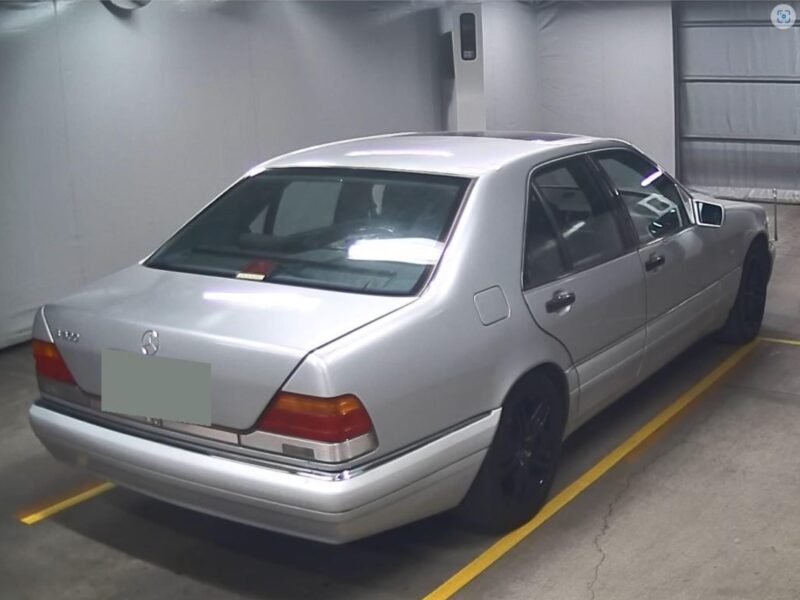 1998 Mercedes-Benz S 320 Inline 6-cylinder Engine Silver Black Sedan