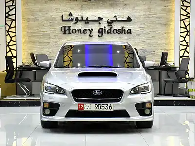 2017 Subaru WRX WRX 4 Cylinders Engine Silver Black Sedan GCC Spec