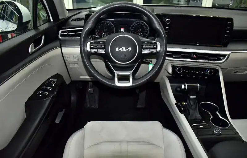 2023 Kia K5 STD 4 Cylinders Engine Petrol White Beige Sedan GCC Spec