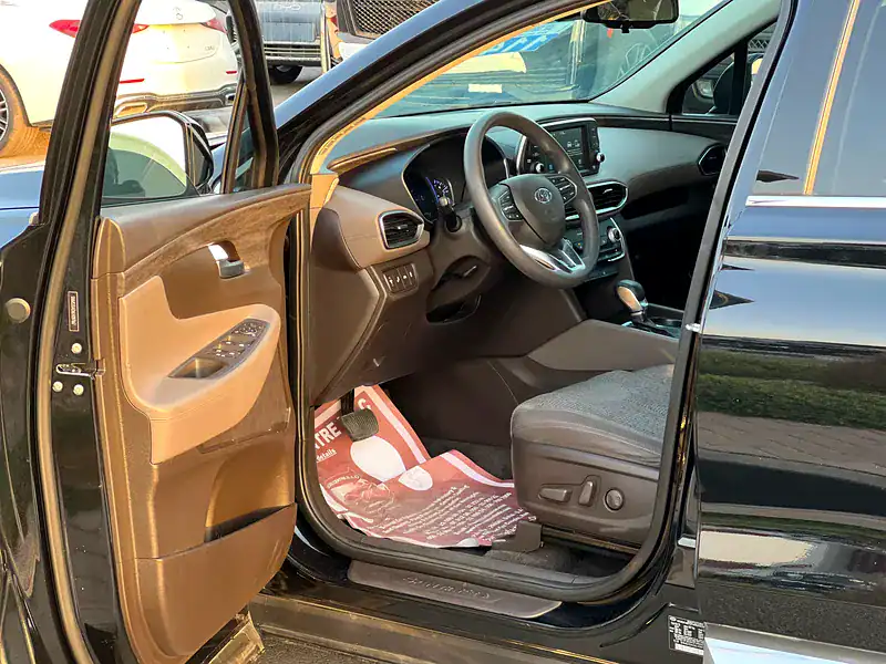 2020 Hyundai Santa Fe SE 4 Cylinders Engine Petrol Black Brown SUV