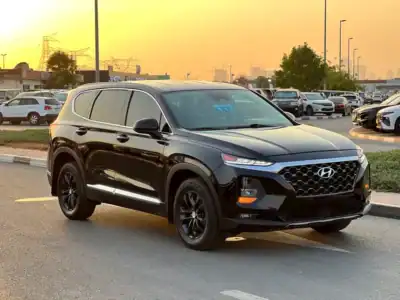 2020 Hyundai Santa Fe SE 4 Cylinders Engine Petrol Black Brown SUV