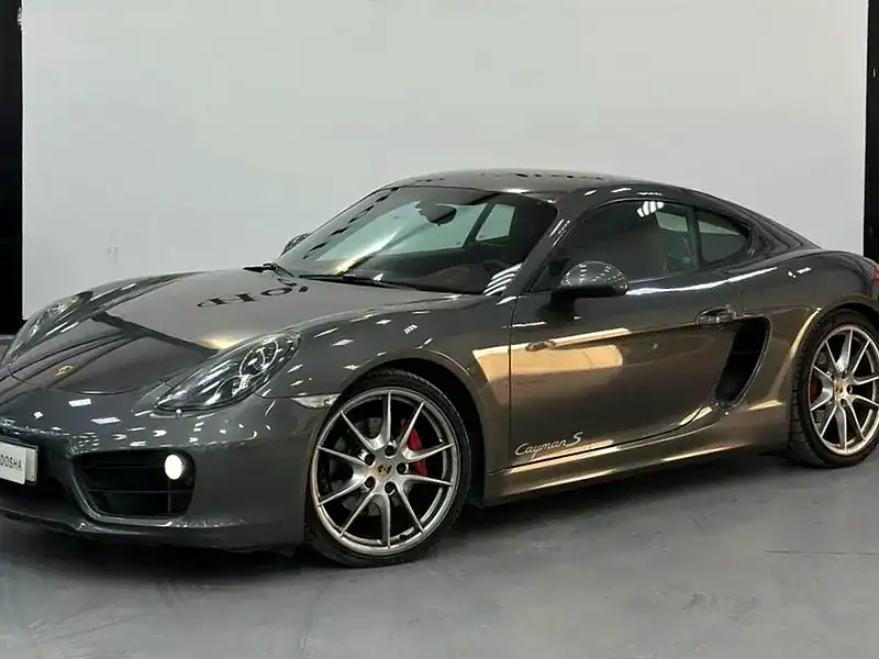 2014 Porsche Cayman S 6 Cylinders Engine Grey Red Coupe GCC Specs