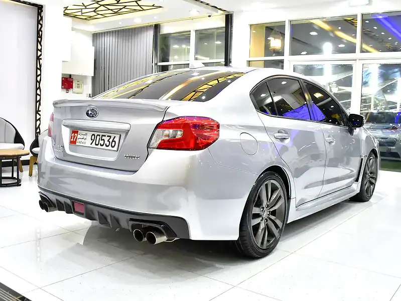2017 Subaru WRX WRX 4 Cylinders Engine Silver Black Sedan GCC Spec