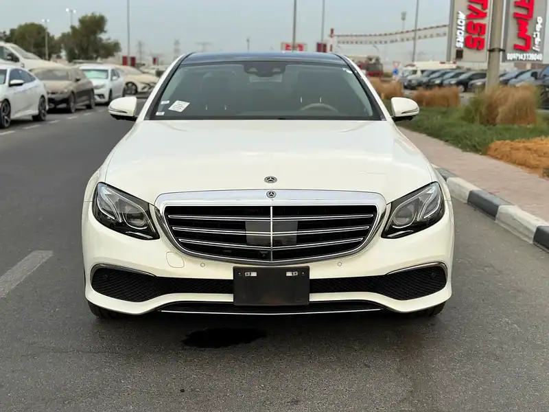 2019 Mercedes-Benz E-Class E450 6 Cylinders Engine Petrol White Black Sedan