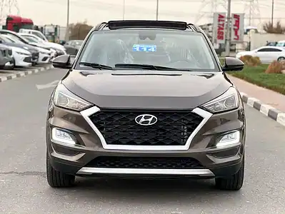 2020 Hyundai Tucson Platinum 4 Cylinders Engine Petrol Brwon Black SUV