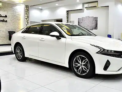 2023 Kia K5 STD 4 Cylinders Engine Petrol White Beige Sedan GCC Spec