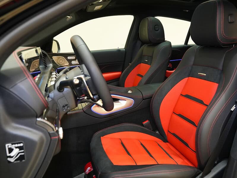 2025 Mercedes Benz GLE 53 AMG 3.0 litre Inline-six Engine Black Red SUV