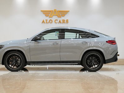 2025 Mercedes Benz GLE 53 Turbo 4MATIC+ inline 6-cylinder Engine Grey Red
