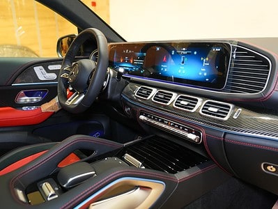 2025 Mercedes Benz GLE 53 AMG 3.0 litre Inline-six Engine Black Red SUV