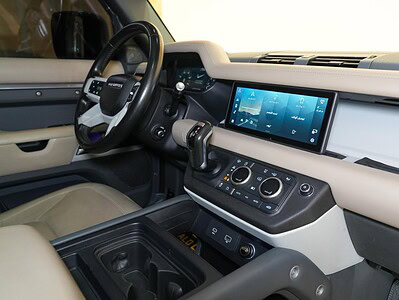 2022 Land Rover Defender HSE 3.0L turbocharged V6 Grey Tan SUV