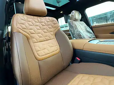 2025 NISSAN PATROL PLATINUM 3.5 TWIN TURBO V6 Engine Black Beige SUV