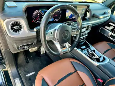 2019 Mercedes-Benz G-Class G 63 AMG 4.5 Grade 8 Cylinders Engine Green Brown SUV