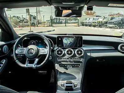 2019 Mercedes-Benz C-Class C43 AMG 6 Cylinders Engine Petrol Red Black Sedan
