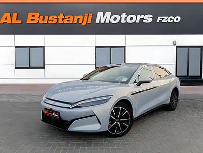 2025 BYD HAN PHEV 4 Cylinders Engine Silver White Sedan FWD