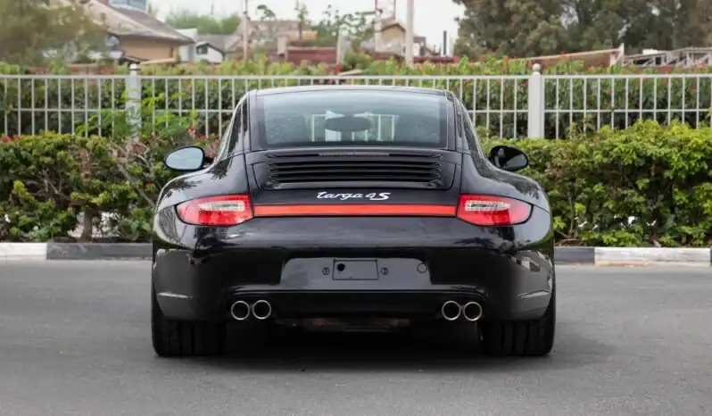 2009 Porsche 911 Targa 3.8L 6 Cylinders Engine GCC Spec Black Coupe