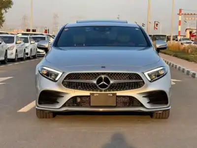 2019 Mercedes-Benz CLS-Class CLS 450 4Matic 4.5 Auction Grade Silver Red Coupe