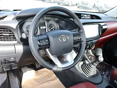 2025 Toyota Hilux SR RWD 2.7 L 4 Cylinders Engine White Red Pick Up Truck