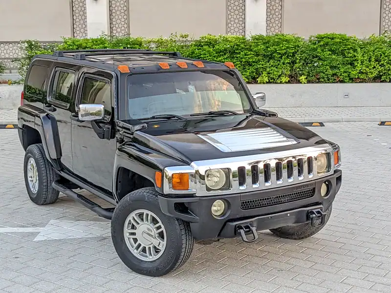 2006 Hummer H3 Adventure 5 Cylinder Engine Petrol Black SUV GCC Specs