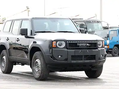 2025 Toyota Prado Other 2.4 litres 4 Cylinders Engine Petrol Black SUV