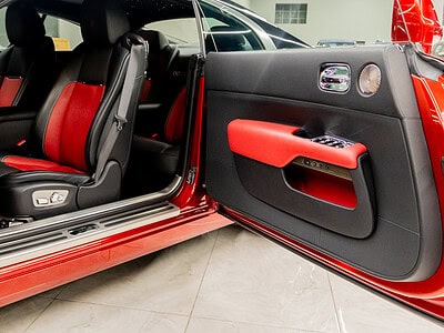 2017 Rolls-Royce Wraith 12 Cylinders Engine Petrol Red Black Coupe RWD