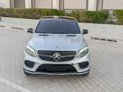 2017 Mercedes-Benz GLE Coupe GLE 43 AMG 6 Cylinders Engine Silver Brown SUV