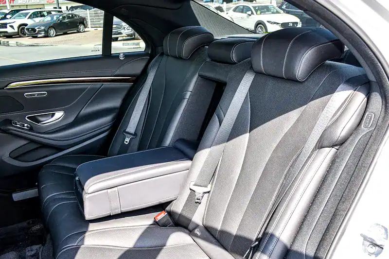 2019 Mercedes-Benz S-Class S 450 6 Cylinders Engine Petrol Silver Black Sedan