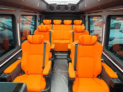 2025 Toyota Coaster 6 Cylinders Engine Black Orange Van MT GCC Specs