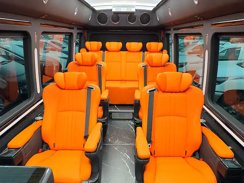 2025 Toyota Coaster 6 Cylinders Engine Black Orange Van MT GCC Specs