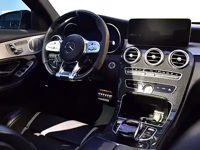 2020 Mercedes-Benz C-Class C63 S AMG 8 Cylinder Engine Black Sedan AT